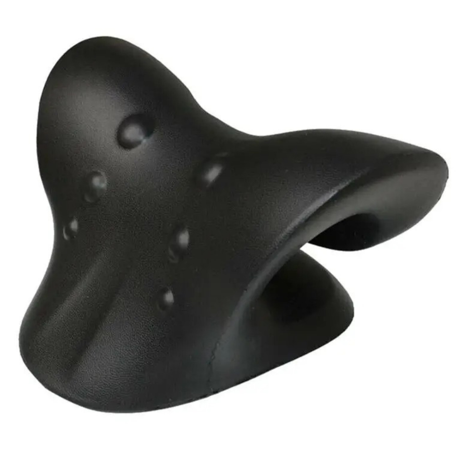 Cervical Neck Traction Pillow Ergonomic Neck Support Relaxer Black