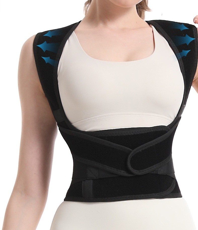 Anti Hunchback Correction Strap Sitting Posture Fixing Belt Fitness Shapewear