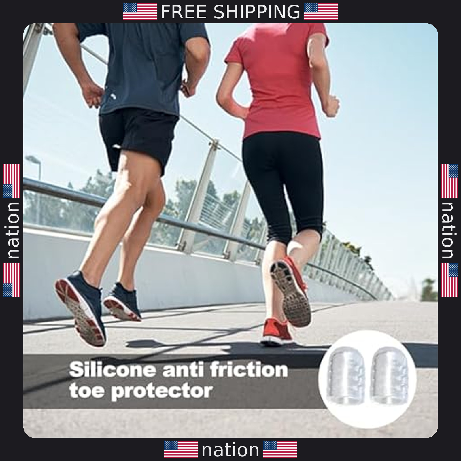 30 Pcs Silicone Toe Protectors – Soft Gel Covers for Pain Relief & Comfort