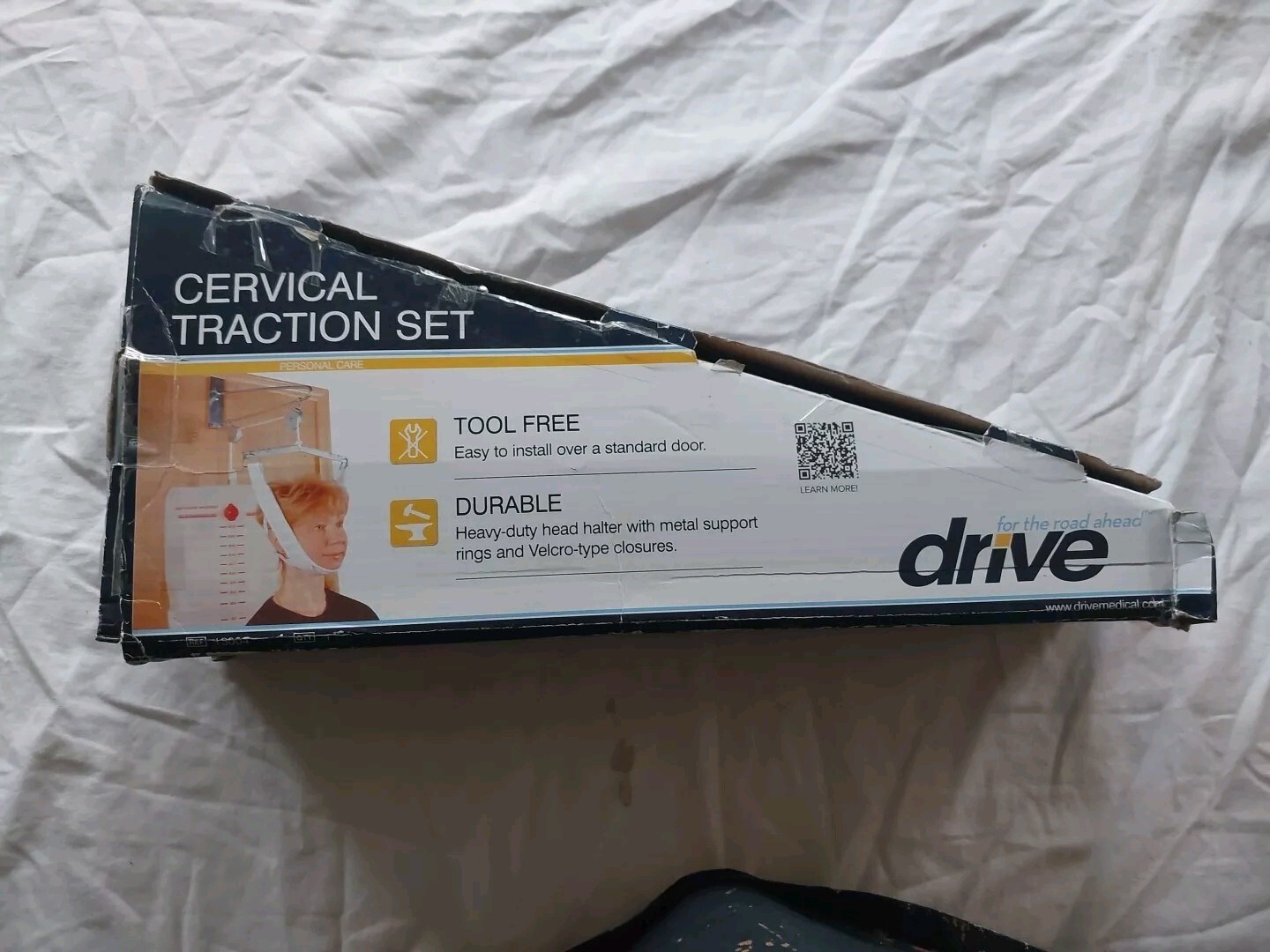 DMI Over Door Traction Set Cervical Traction Therapy Orthopedic, OPEN BOX