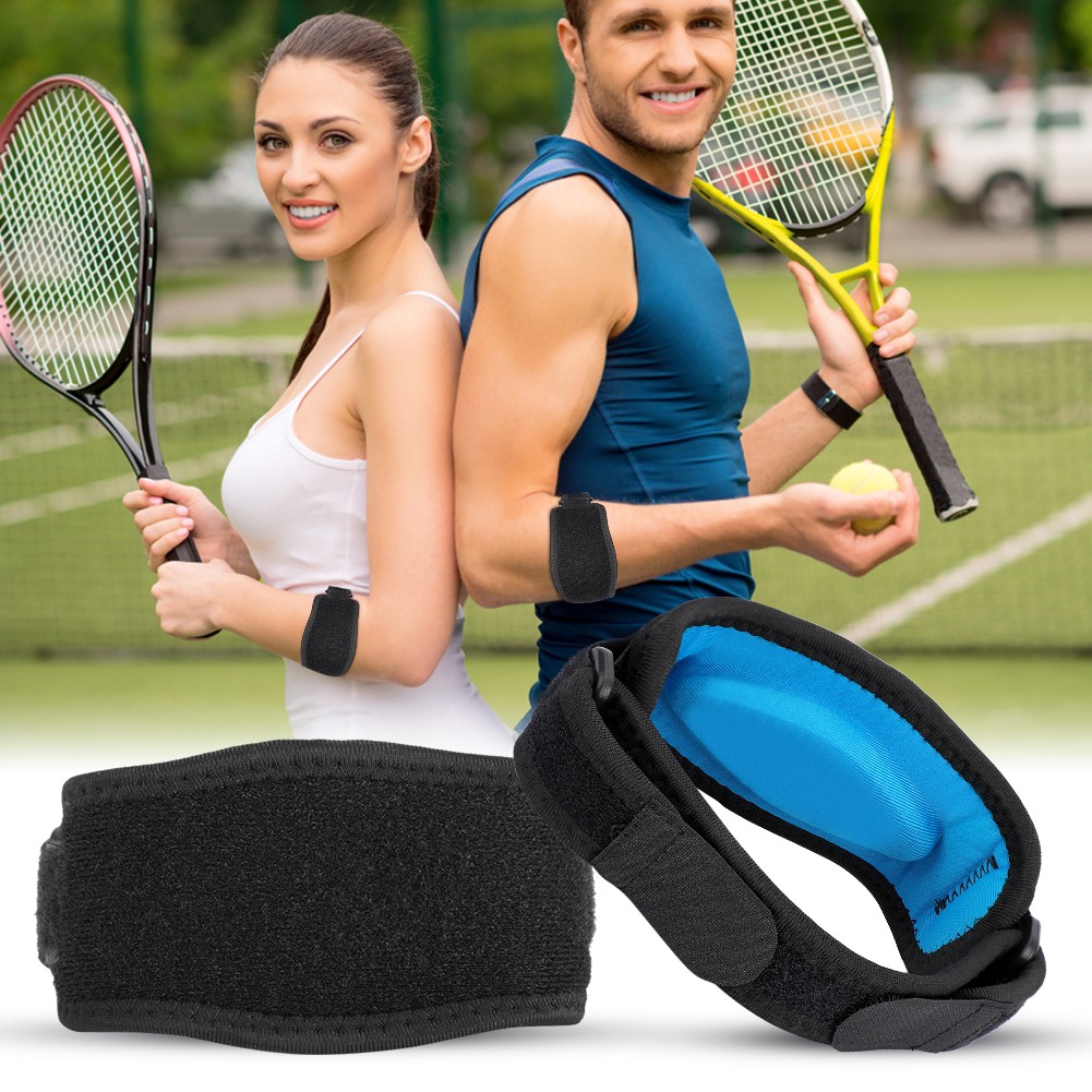 Adults Elbow Support Brace Protector Pad Guard Strap For Tennis Outdoor Spor CX4