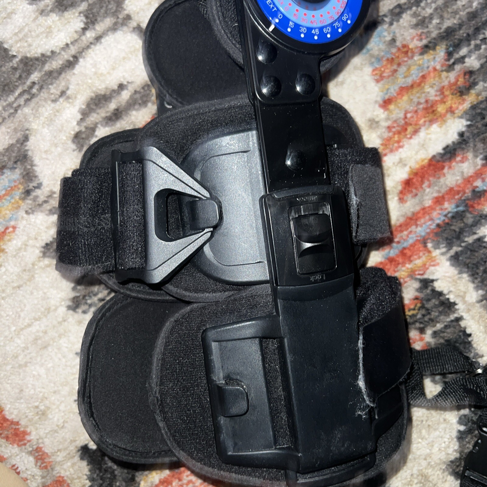 Orthomen Hinged ROM Knee Brace Post Op Knee Brace for Recovery Stabilization