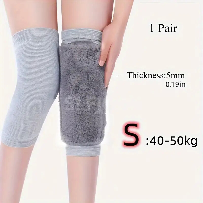 Women Men Elderly Winter Warm Knee Pads Cold Leg Arthritis Kneepad Knee Support