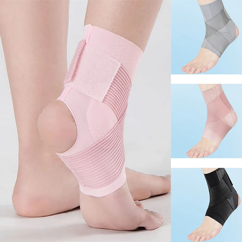 1PC Professional Ankle Brace anti Sprain Ankles Cycling Running Ankle Guard Adju