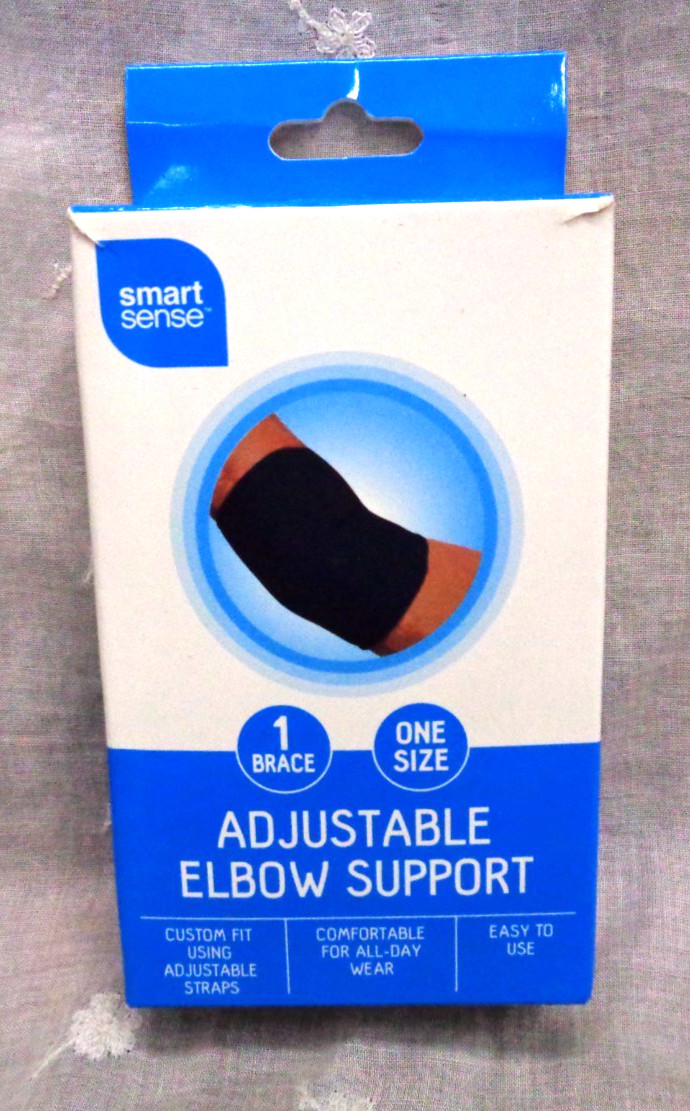 SMART SENSE Adjustable Elbow Support ~ 1 Brace ~ One Size ~ NEW!