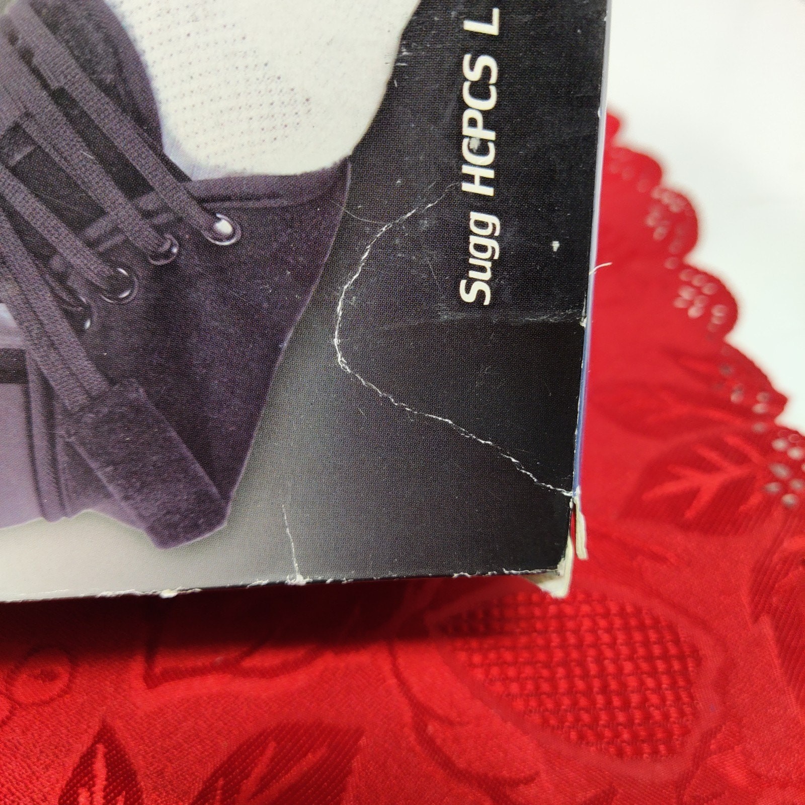 SL New Comfortland Accord Ankle Brace III Sm Left Foot CL-301-2-L Black Small