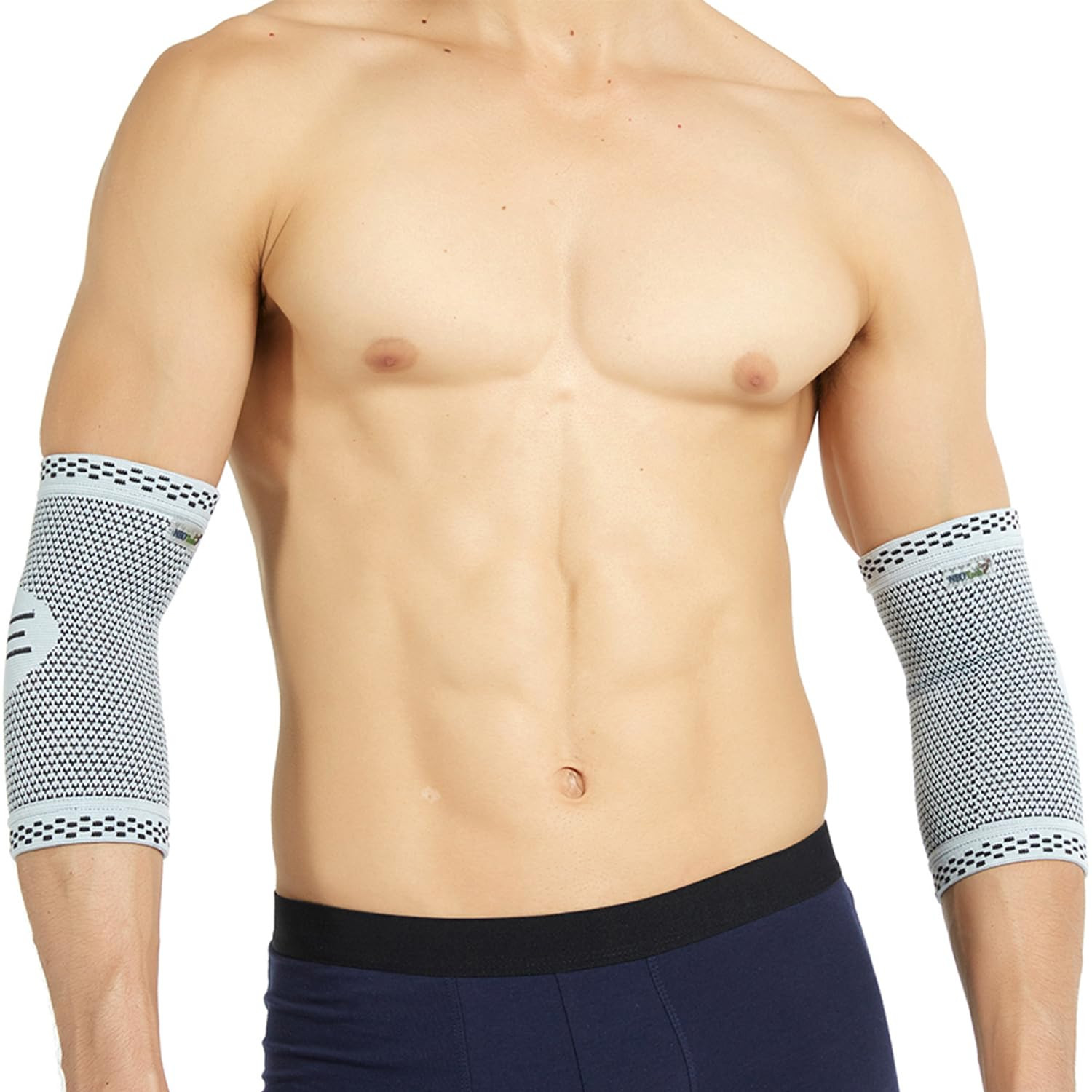 Elbow Support Brace – Breathable – Men, Women, Right or Left (Green Color, Size