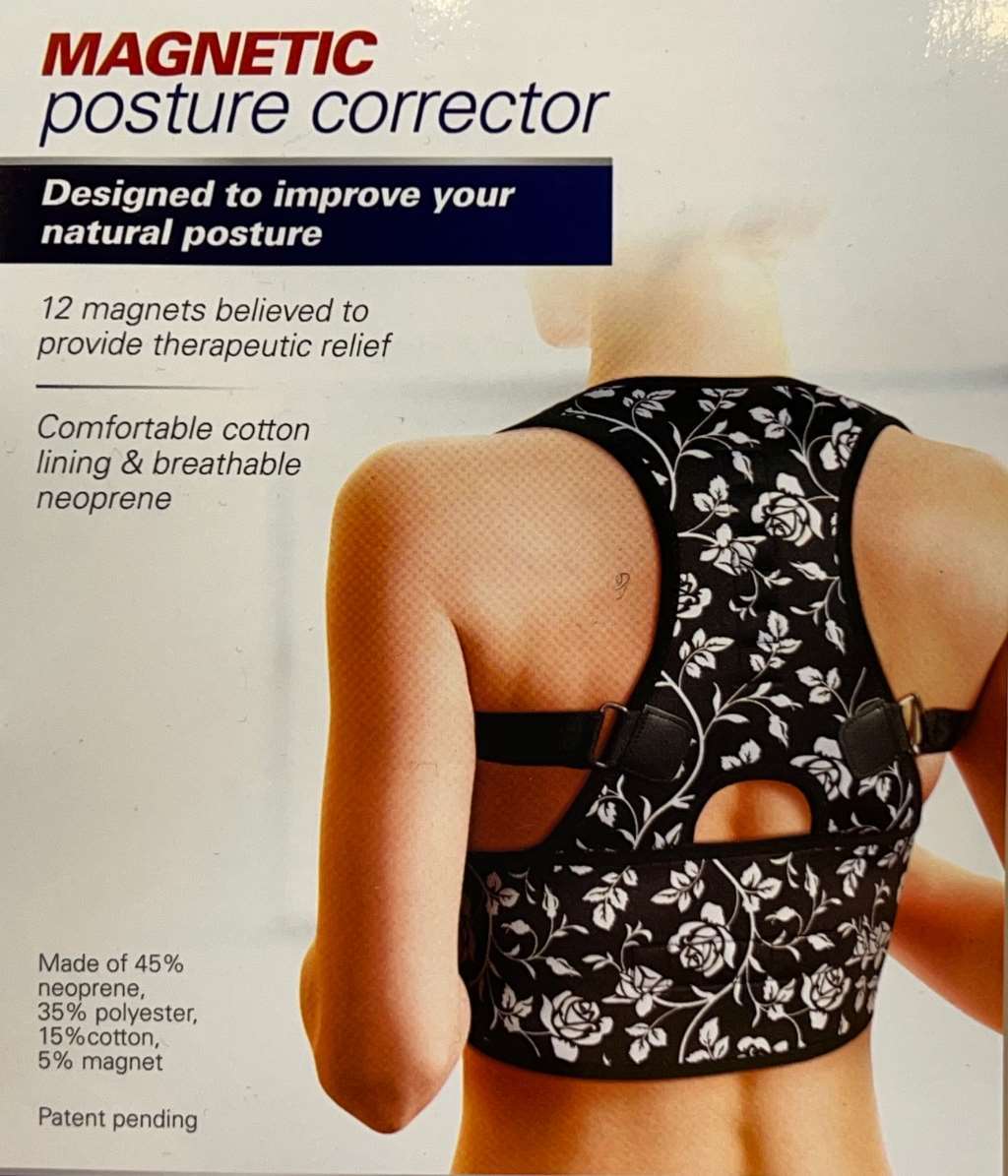 Rose Magnetic Posture Corrector – Rose Floral Design (Large)