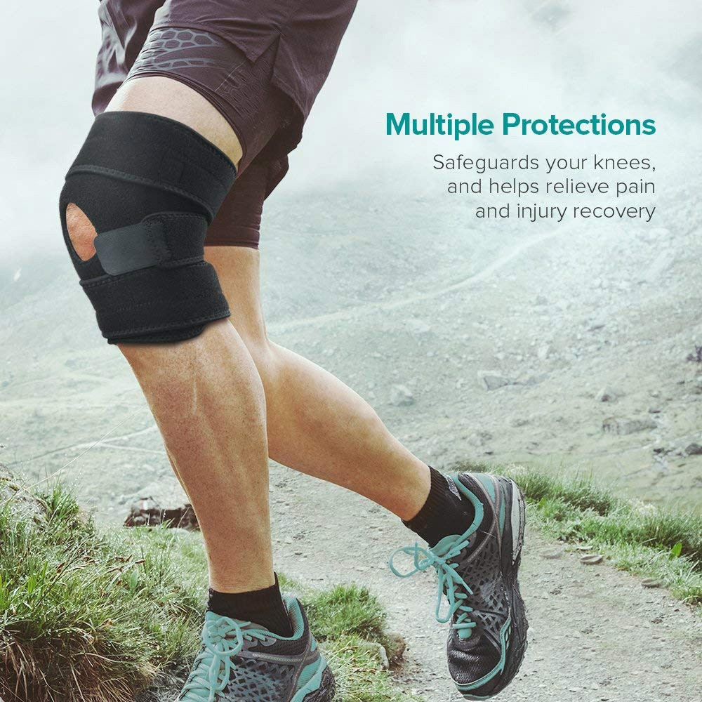 Knee Support Patella Stabilizer Strap Band Tendon Brace Joint Pain Sport Gym