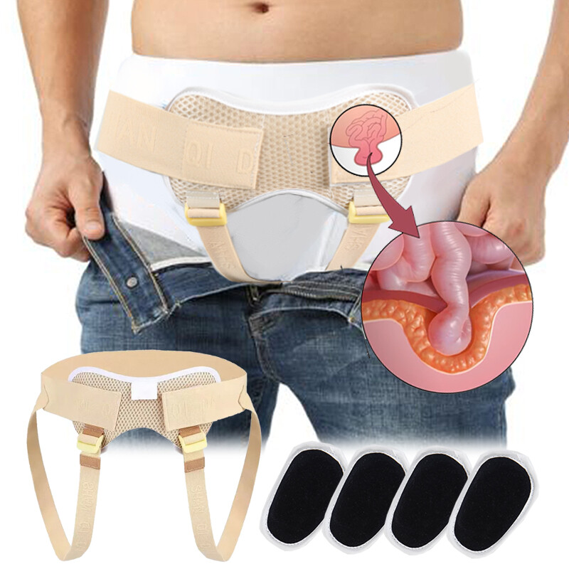 Medical Hernia Support Belt Inguinal Groin Truss Brace For Men Women Pain Relief