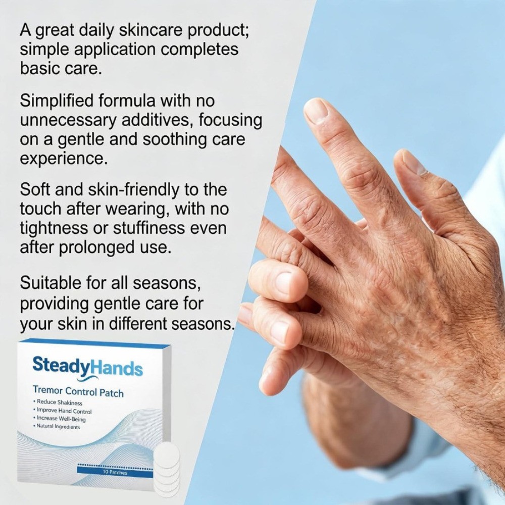 1-3BOX Steadyhands Hand Stabilizer Patch, Tremor Control for Shaky Hands~20%OFF