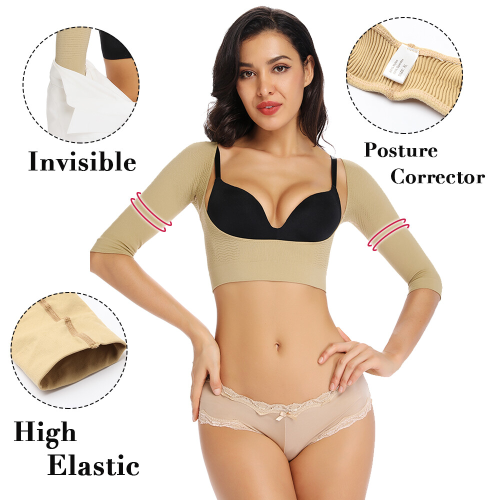 Upper Arm Shaper Fajas Brazos Compression Body Posture Sleeves Control Shaper