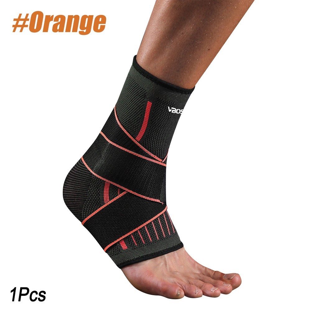 Adjustable Ankle Brace Compression Sleeve Support Plantar Fasciitis Achilles