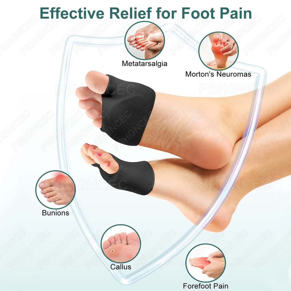 Metatarsal Pads for Woman Man Pain Relief Insoles Ball of Foot Cushions Insert f