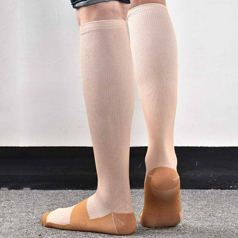Copper Compression Socks Calf Leg Support S-2XL Medias de compresion Men Women
