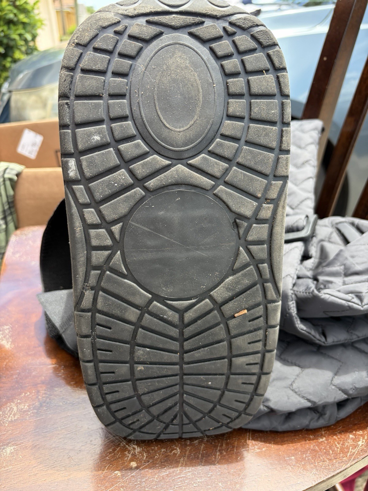 Adjustable Black Orthopedic Walking Boot, One Size Leg/Ankle/Foot Immobilizer