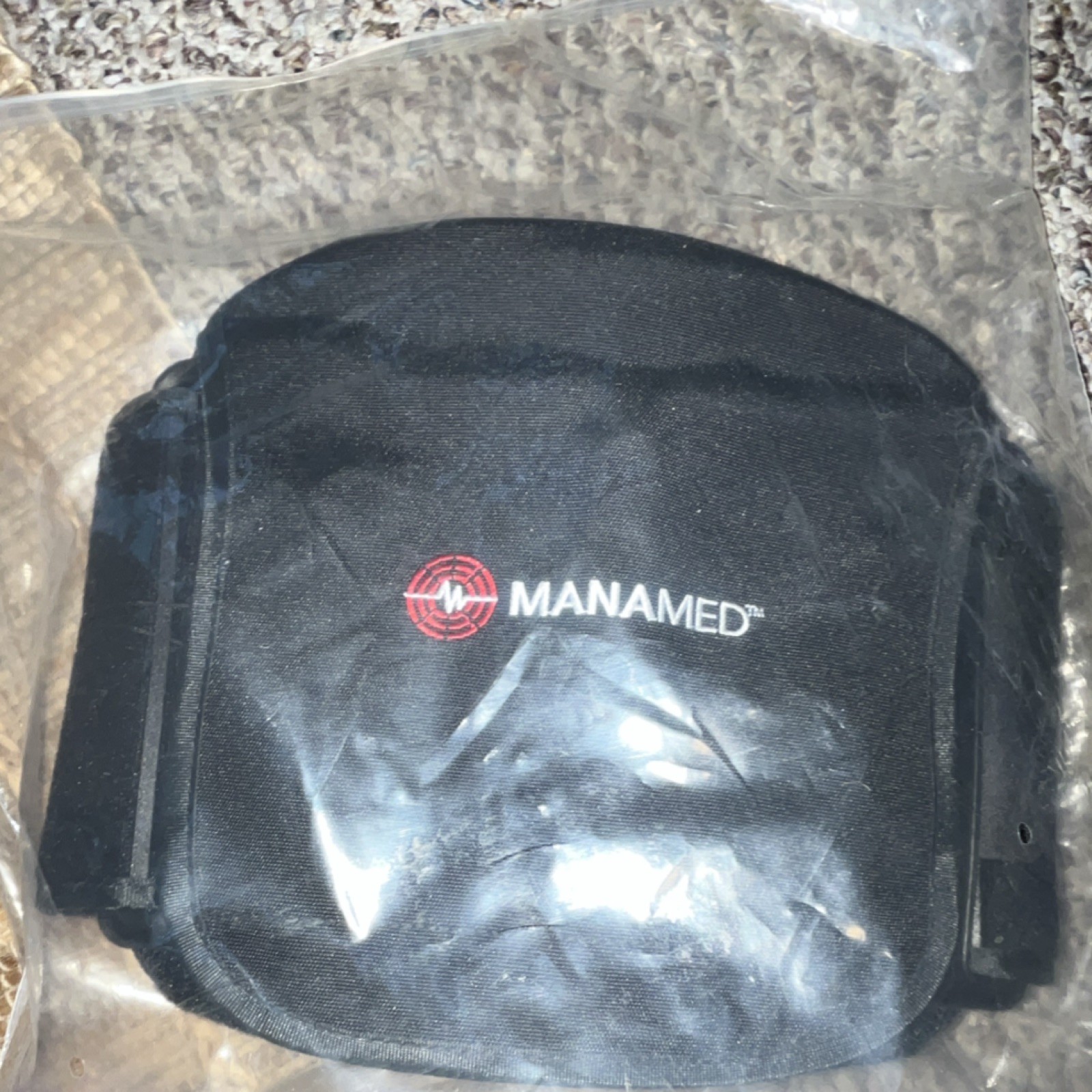 MANAMED Tailback42 Back Brace Black TBO42 Stabilization Orthopedic