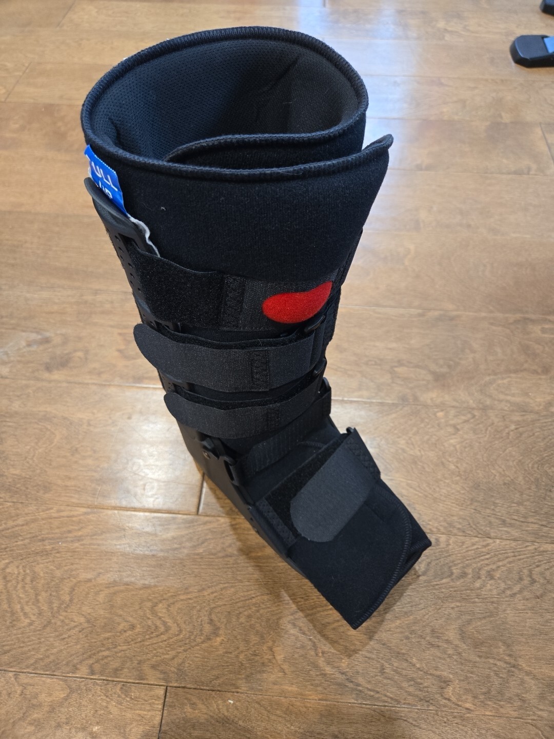 TLC Medical Polymer High Top Small Pneumatic Walker Boot Fits Up To Size M7/W9