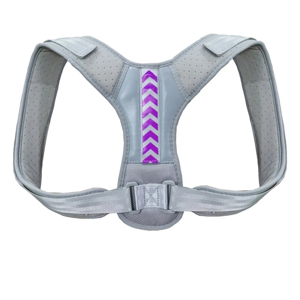 Shoulder Support Adjustable Back Pain Support Posture Corrector Brace Belt Strap