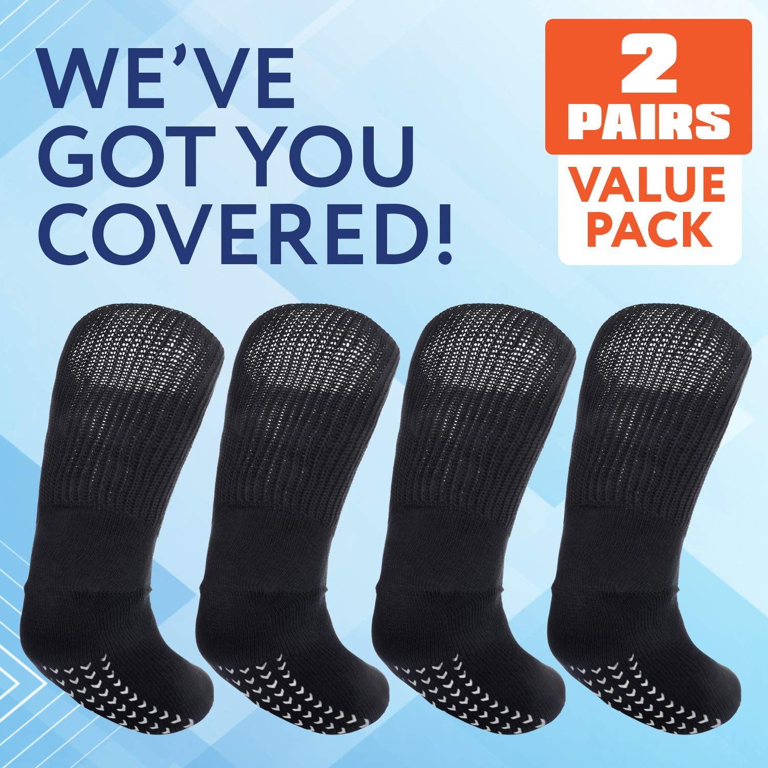 Wide Calf Super Stretch Lymphedema Hospital Medical Compression Socks