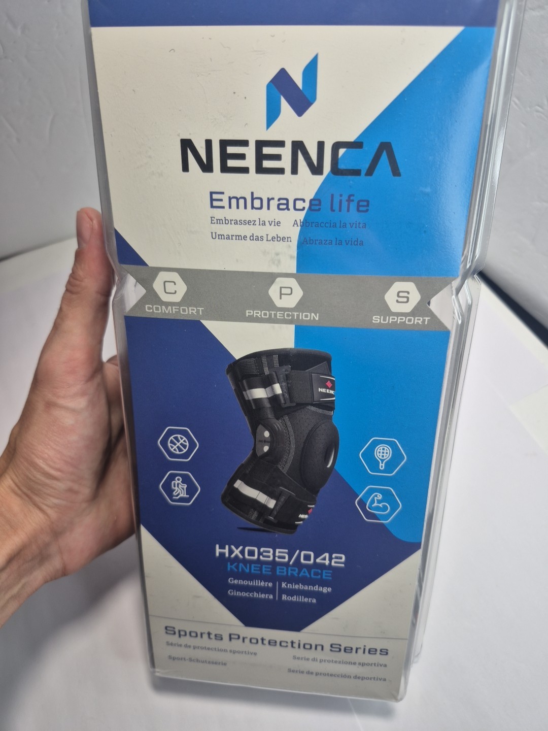 NEENCA Sports Series Knee Brace For Knee Pain-HX035/042-Size XXXXL