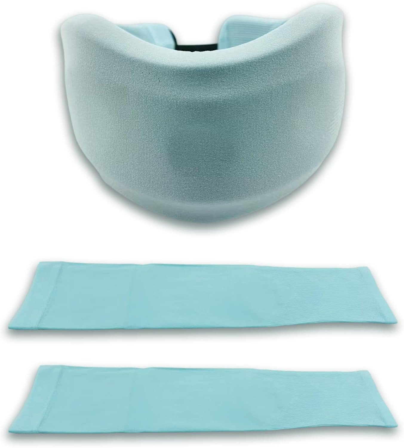 2 Pcs Neck Cervical Collar Covers – Soft Breathable Brace Sleeves for Men & Wome