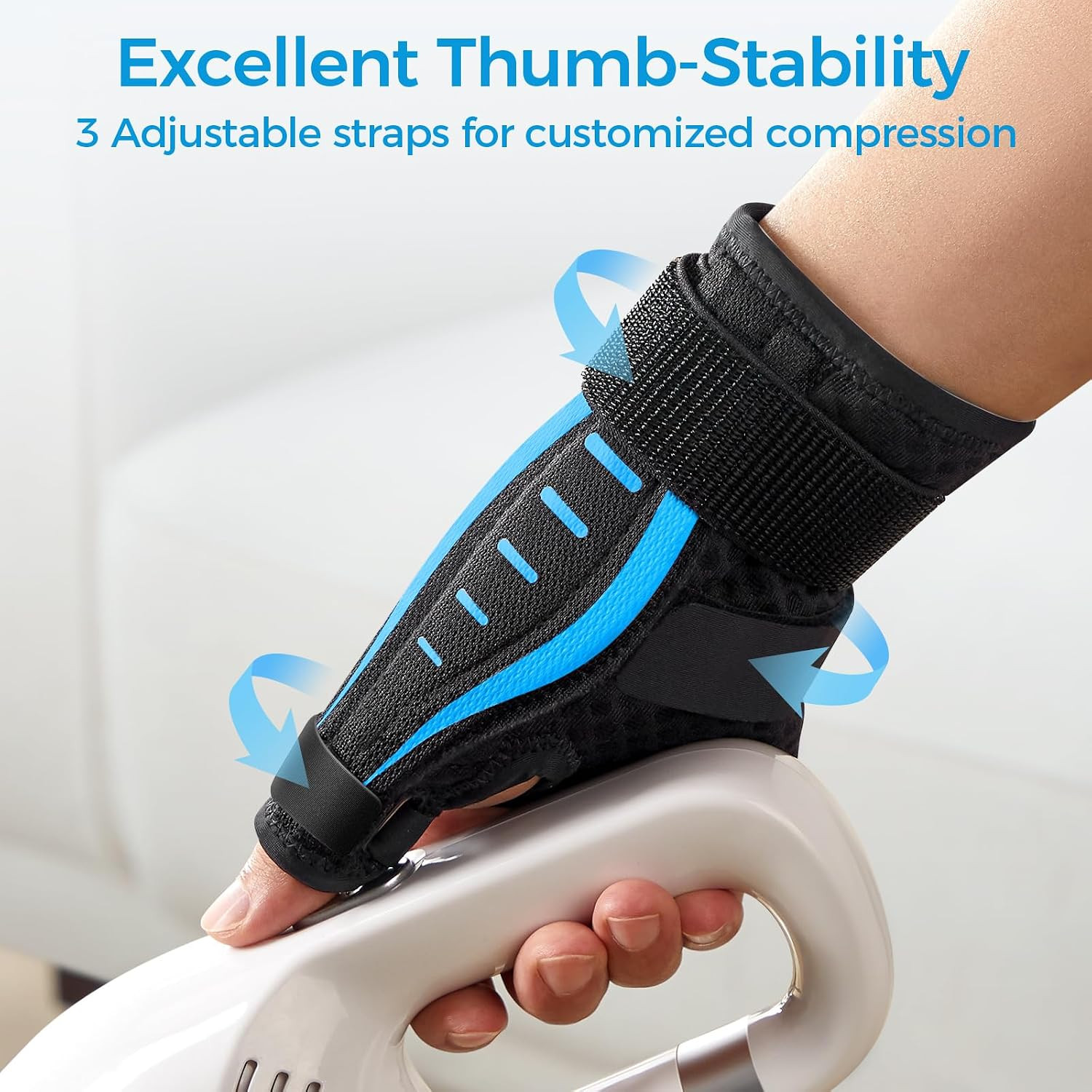 Thumb Brace Right/Left Hand, Thumb Spica Splint Hand Brace for Arthritis Pain…