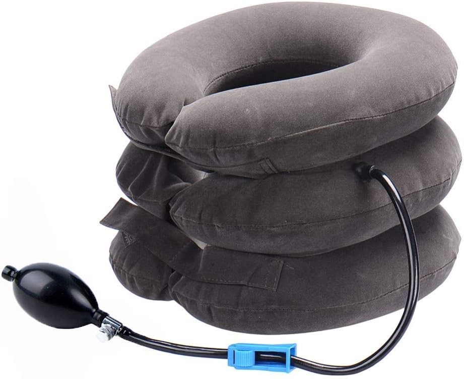 Cervical Neck Traction Device Inflatable Neck Stretcher, Easy to Use for Chro…