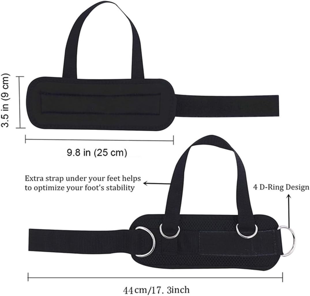 Lightweight Ankle Protectors with D-Ring Attachments – Enhance Workout Stability