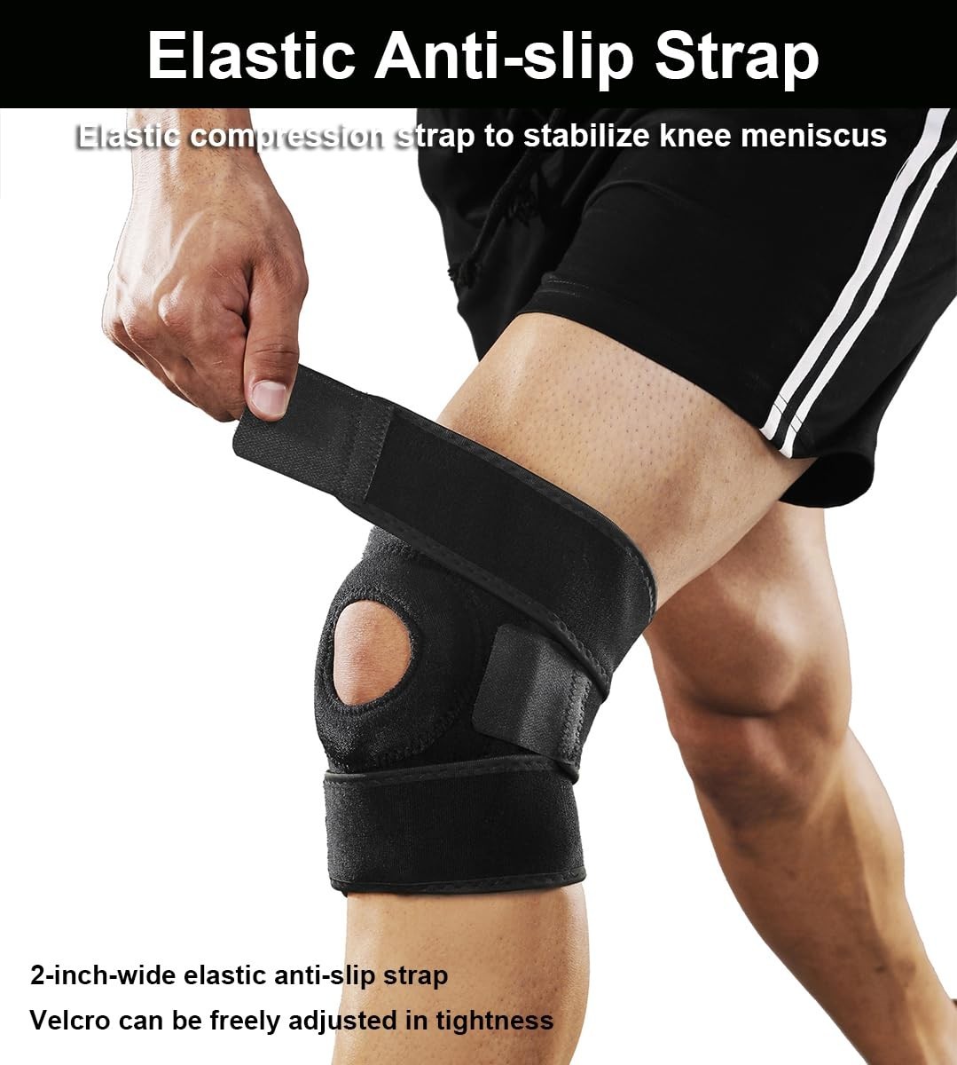 2 Pcs Knee Braces for Knee Pain ACL MCL Arthritis Joint Pain Relief, Stabilizers