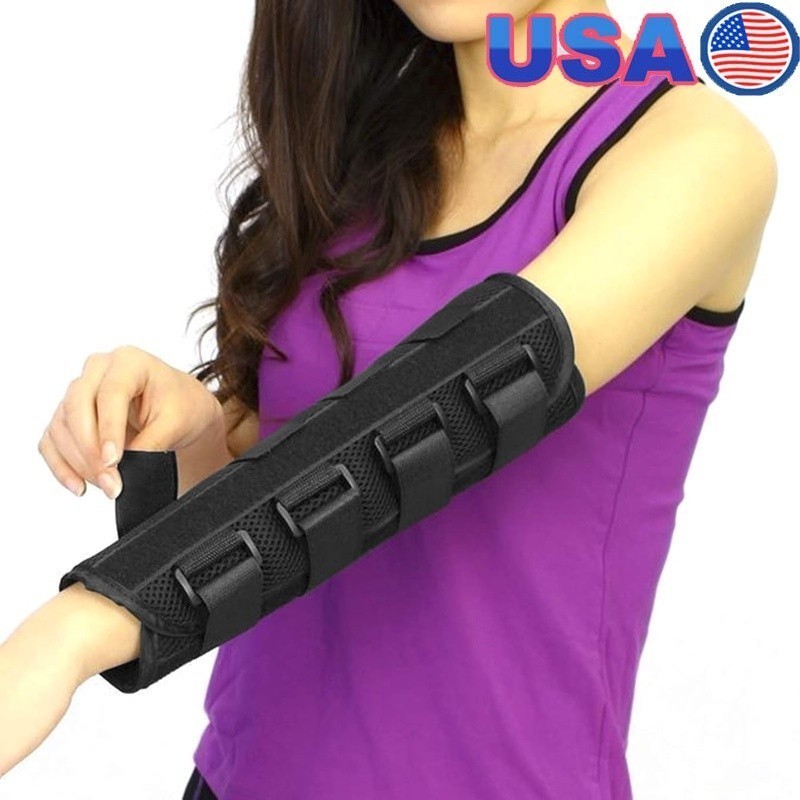Elbow Support Brace Pain Relief Night Splint Immobilizer Ulnar Nerve Arthritis