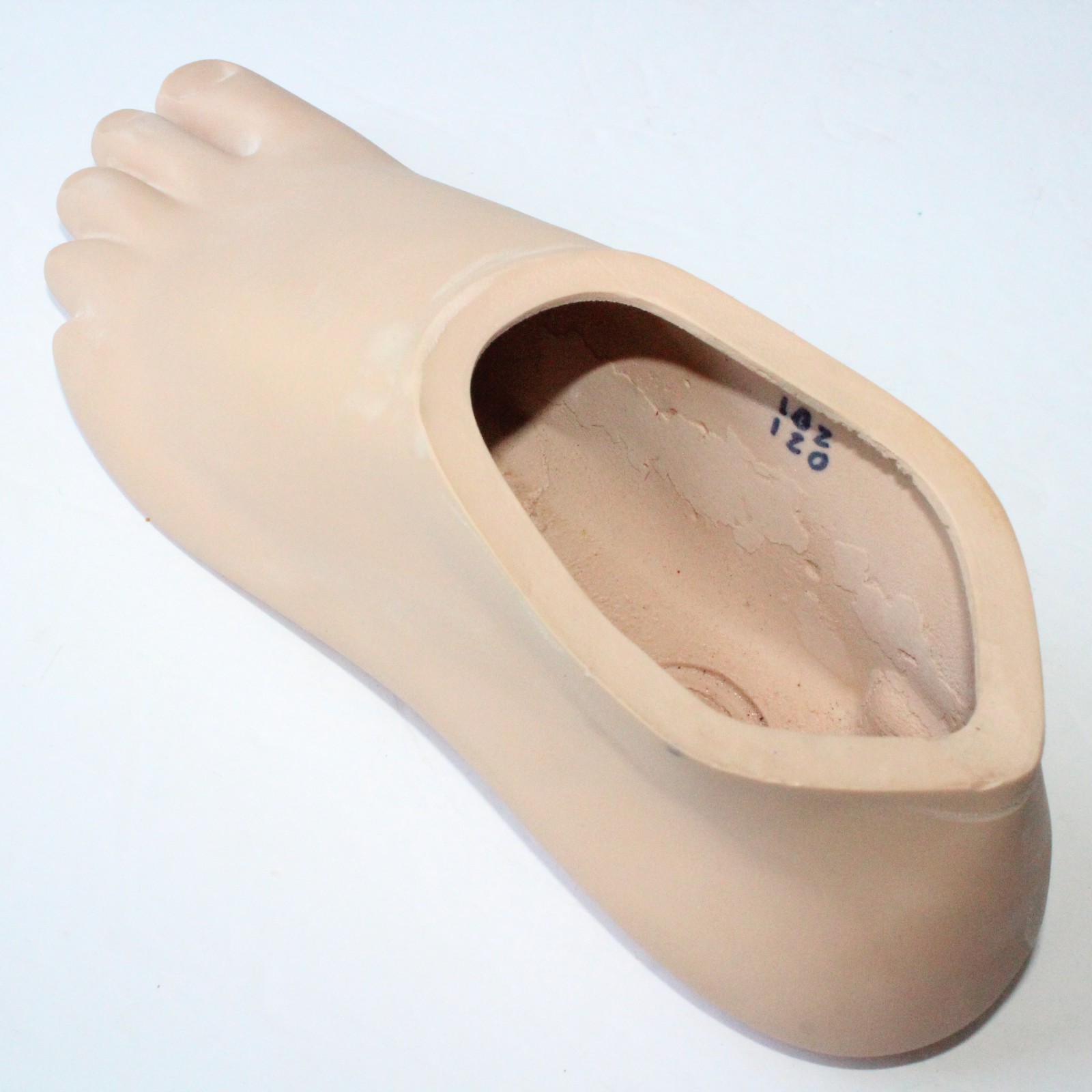 College Park CPI Celsus Prosthetic Split Toe Foot Shell~ Sz 23 LEFT Beige
