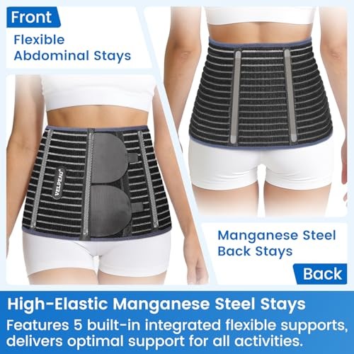 Abdominal Binder Post Surgery for Men Women, Postpartum Belly Band X-Large