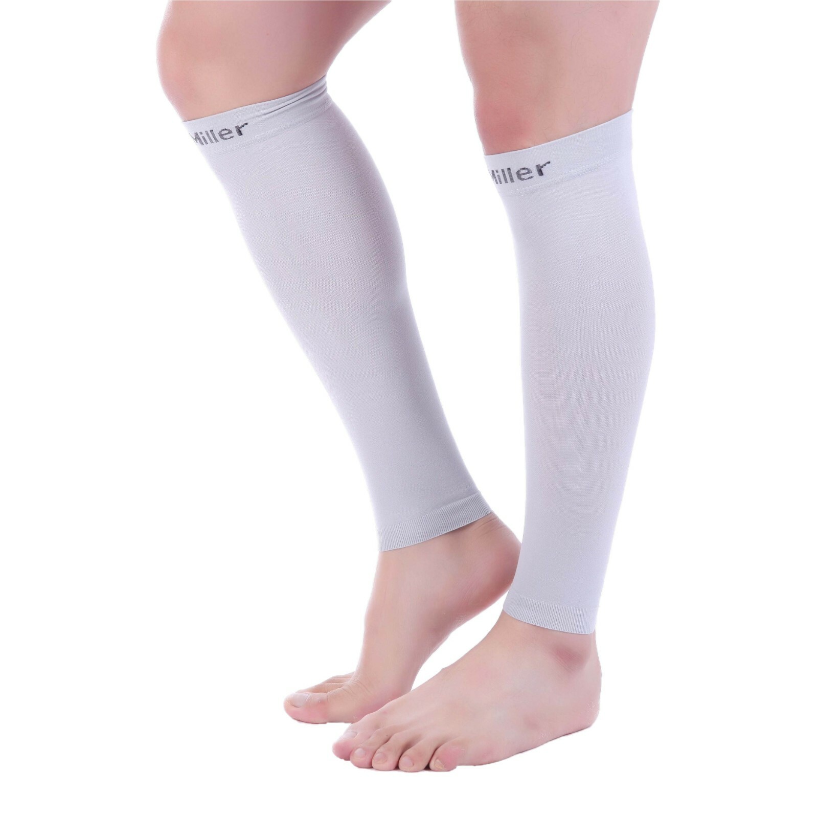 DOC MILLER MEDIAS DE COMPRESION PANTORRILLA 15-20MMHG MANGAS PARA DOLOR VARICES