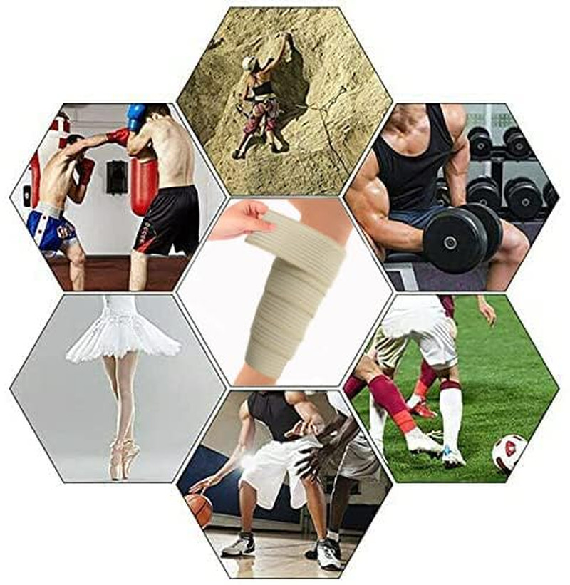 Elastic Lower Leg Calf Compression Support Bandage Sleeve Wrap for Women and Man
