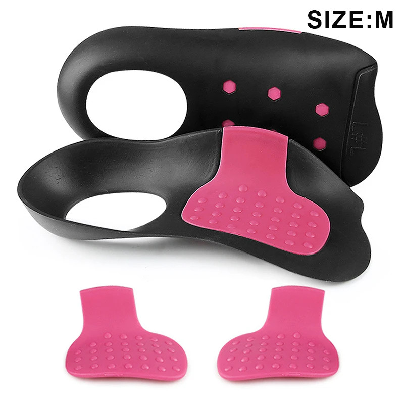 High Arch Support Insoles Non-Slip Plantar Support Pad Shock-Absorbing Foot