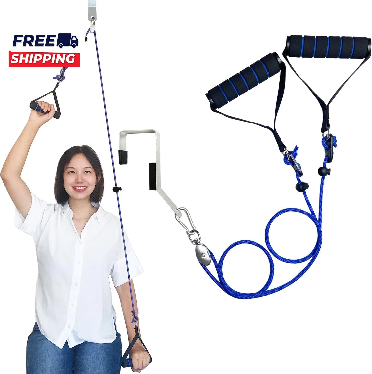 Shoulder Pulley for Physical Therapy Pulleys for Shoulder Rehab over Door