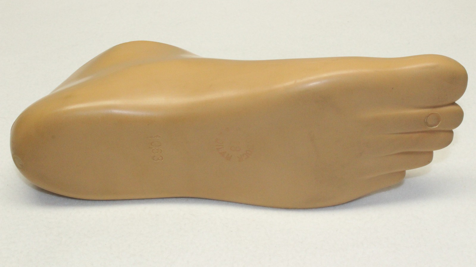 EXCELLENT Ottobock Axtion Pedilan Prosthetic Foot Shell RIGHT Beige ~ Sz 28