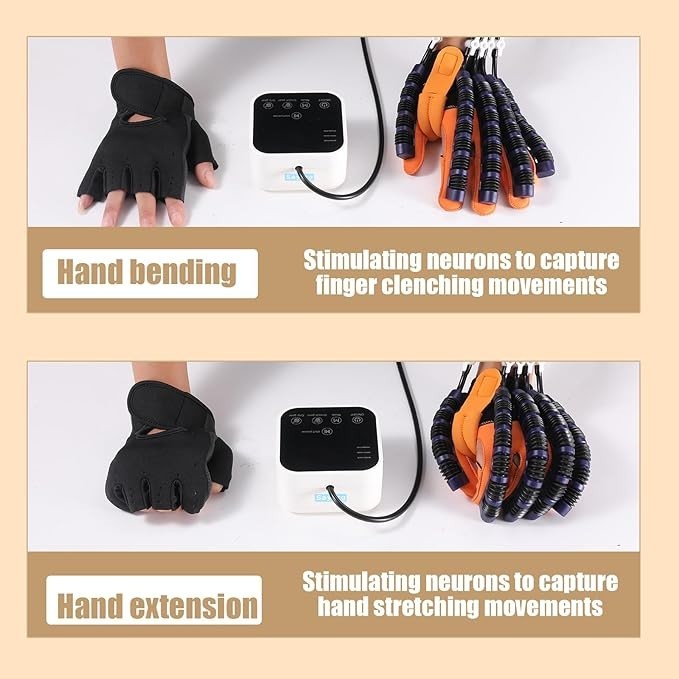 NEW Rehabilitation Robot Glove Stroke Training Device Left Hand Medium