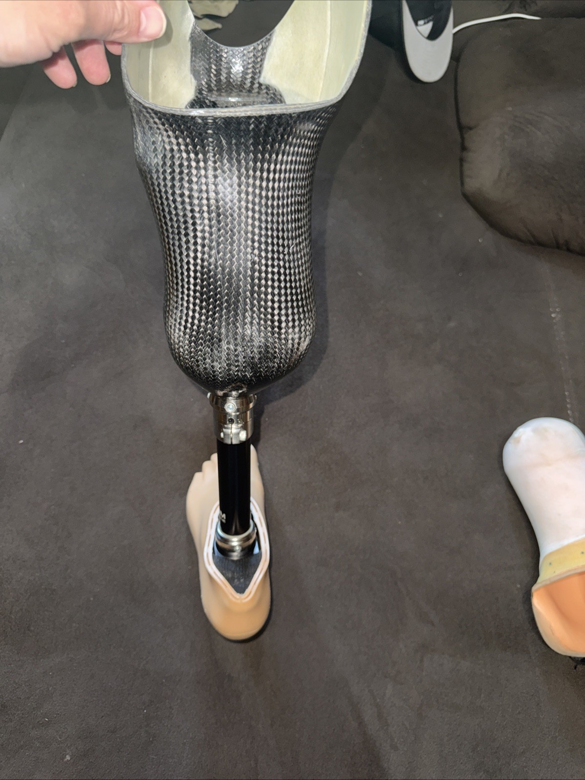 Otto Bock LEFT Below Knee Prosthetic Carbon Fiber Titan 2c12-L27/4N