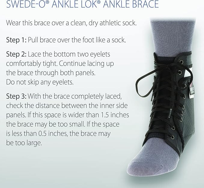 Swede-O Ankle Lok Ankle Brace