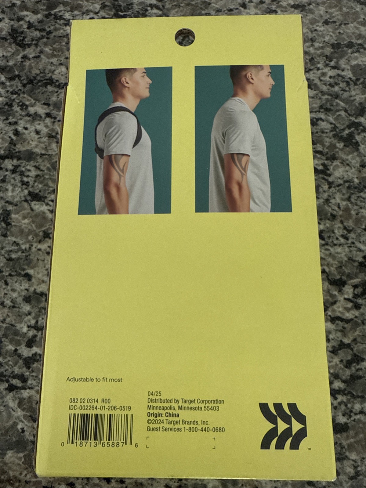 NEW- Posture Corrector , All In Motion: Nylon, For Up To 300 Lbs
