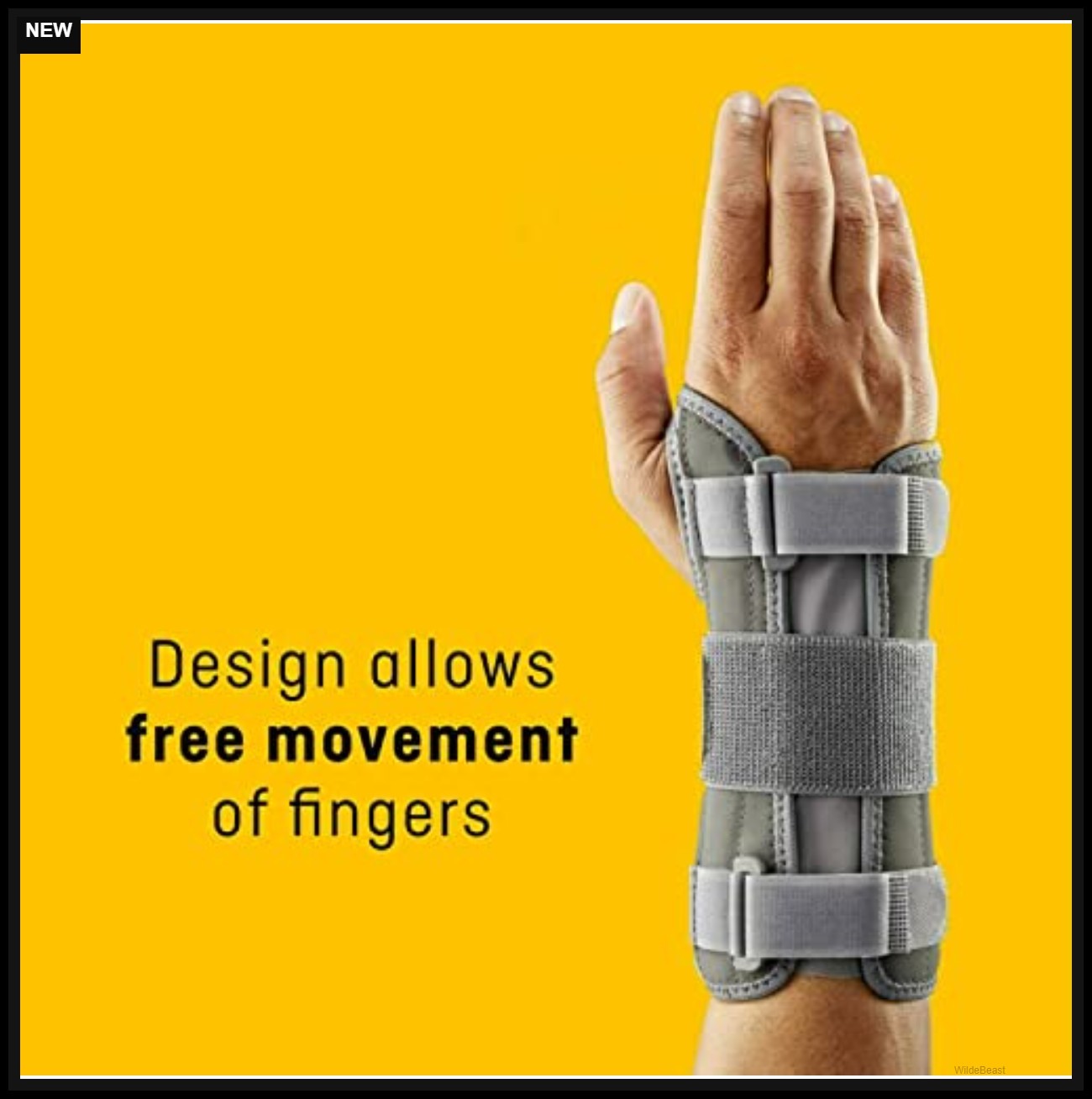 Wrist Brace for Carpal Tunnel Sprain Strain Support Breathable One Size