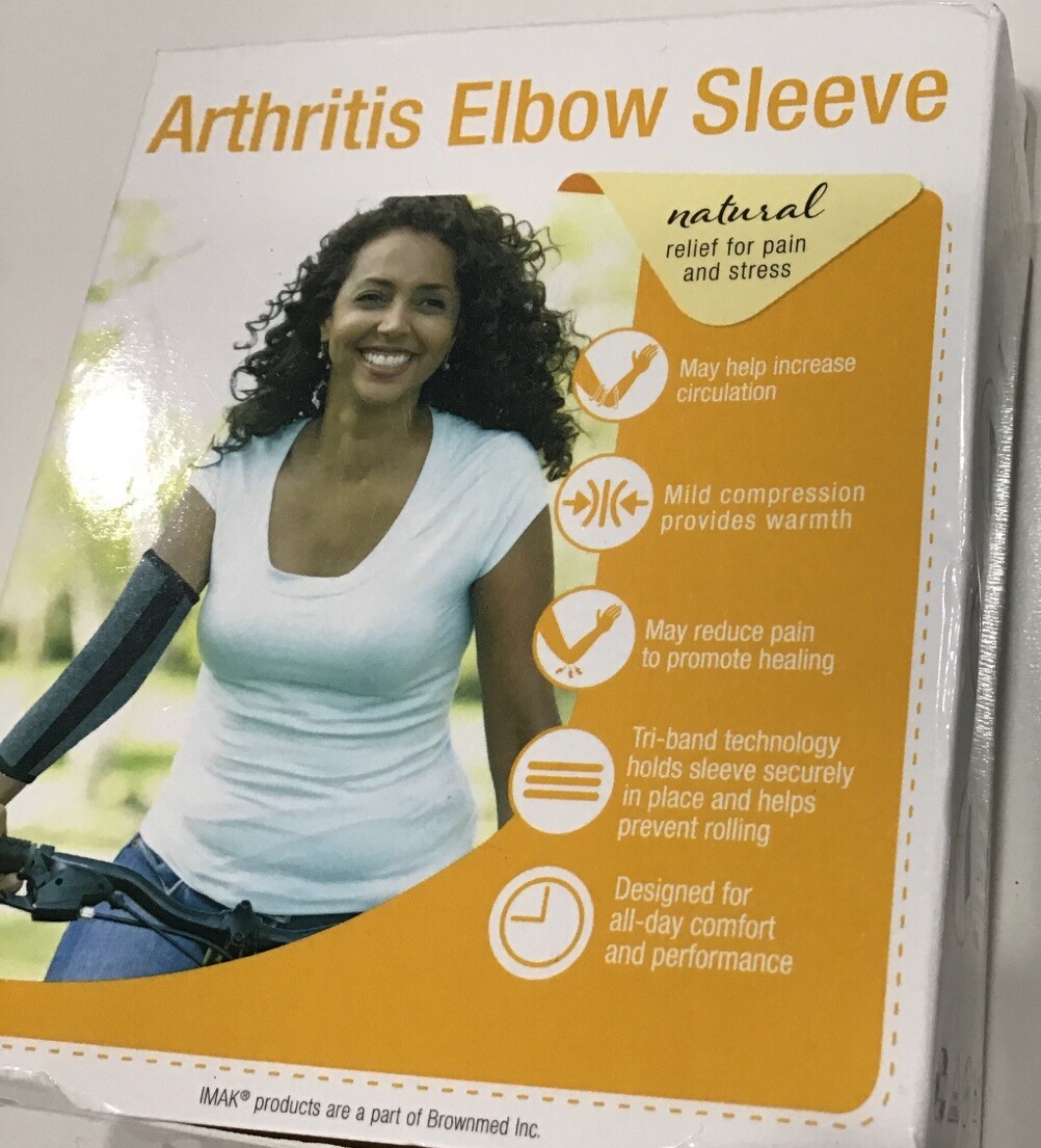 IMAK Compression Arthritis Elbow Sleeve A20156 Size Medium