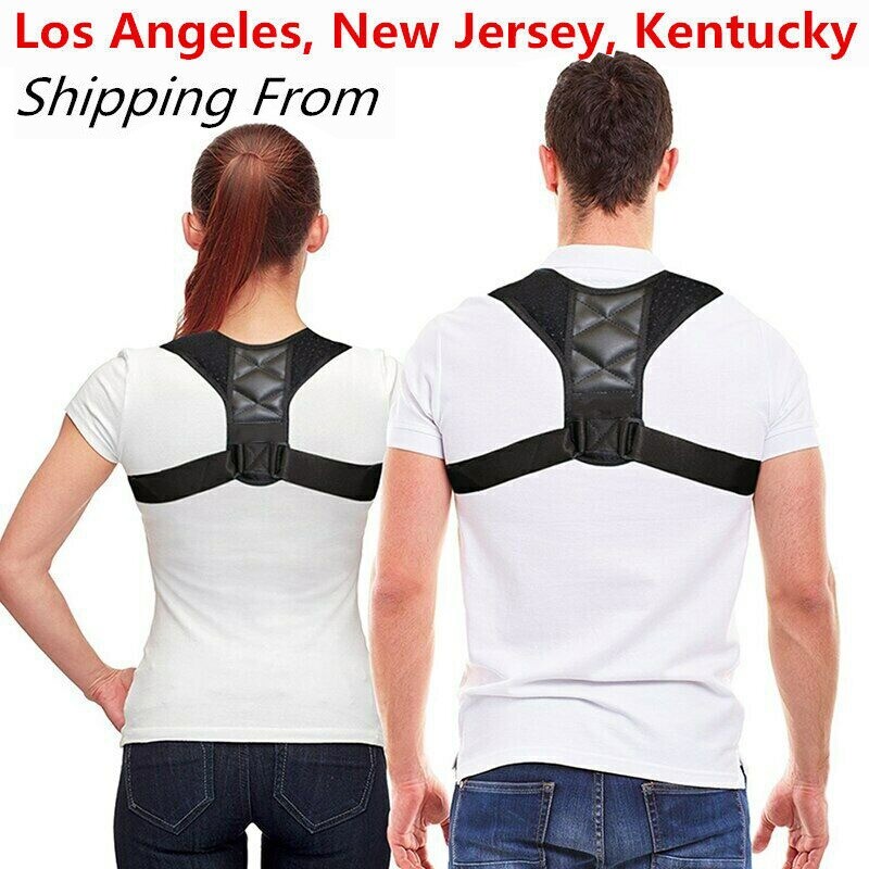 Posture Corrector Back Straightener Comfortable Posture Trainer for Women Men US