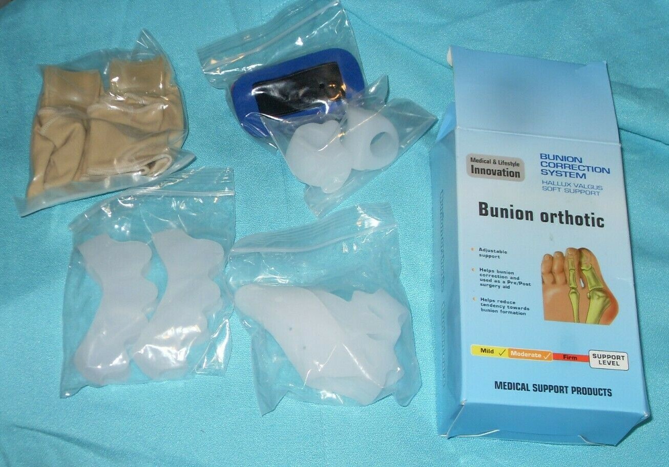 Bunion Correction System bunion orthotic adjustable support NEW