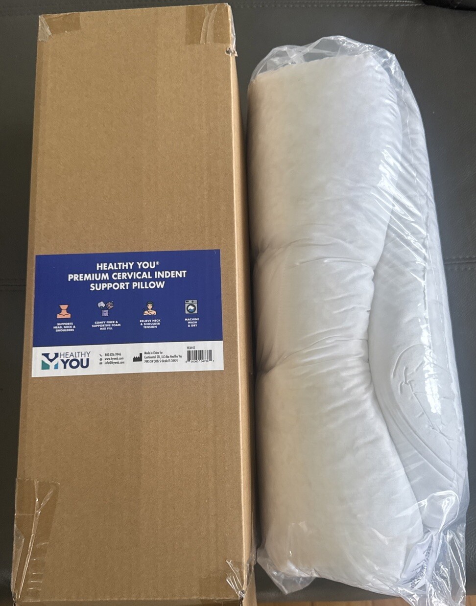Healthy You Premium Cervical Indentation Support Pillow