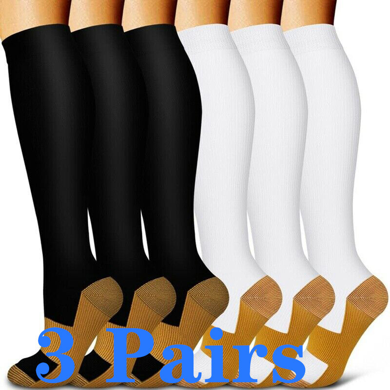Compression Calf, Sleeve Shin Splint Support Relieve Leg Socks/Running Men Women