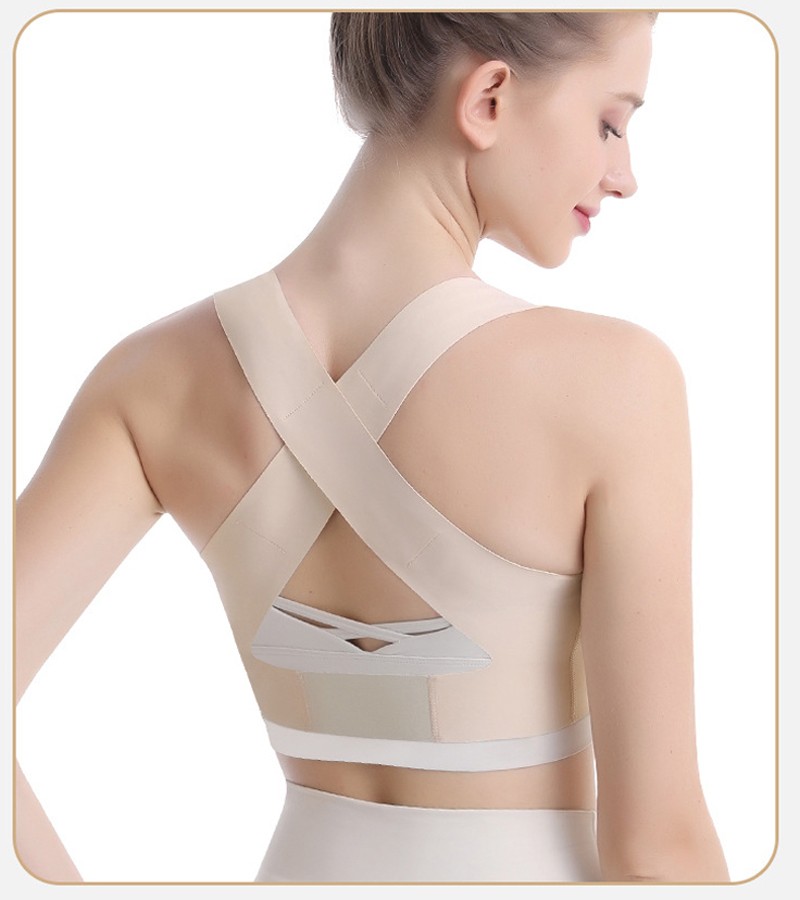 Unisex Posture Corrector Support Fixed Belt Back Shoulder Waist Adjustable Brace