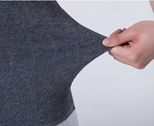 Kidney Warmer Back Waist Abdominal Thermal Sleeve Support Wrap Thin Soft Knitted
